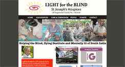Desktop Screenshot of lightfortheblind.org.uk